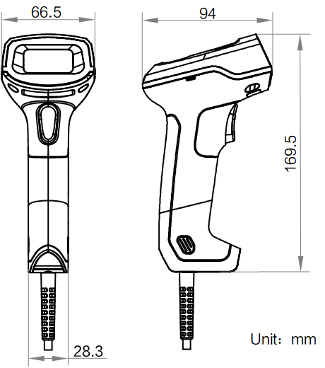 MV-IDH2003-03S-W2U海康手持读码器